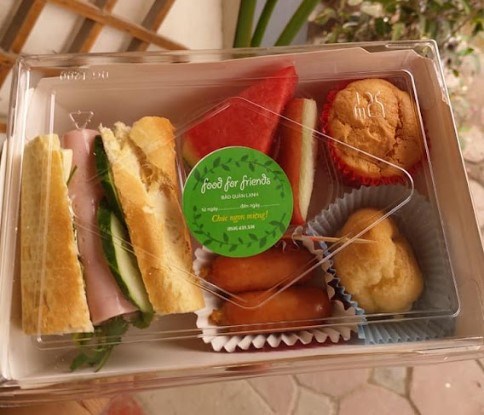 Bữa nhẹ với Sandwich